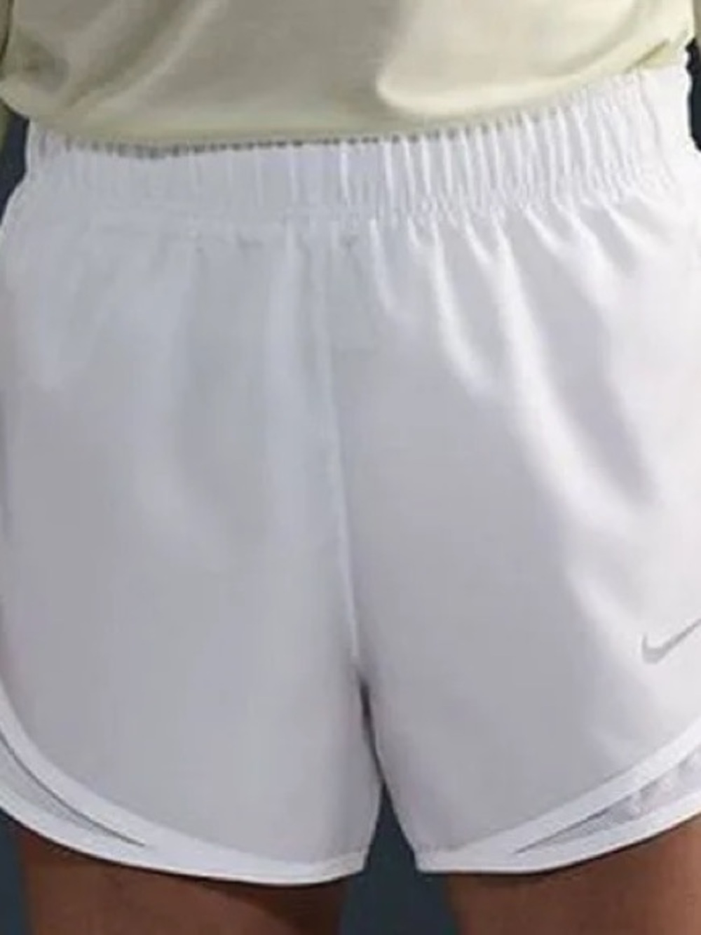 Sold -  Women’s White Athletic Running Shorts